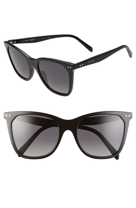 55mm cat eye sunglasses celine|are Celine sunglasses polarized.